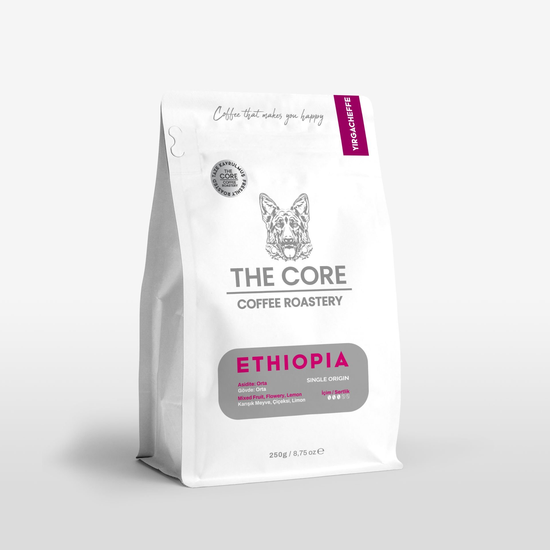 The Core Ethiopia Yirgacheffe Gr 2 Yöresel Kahve