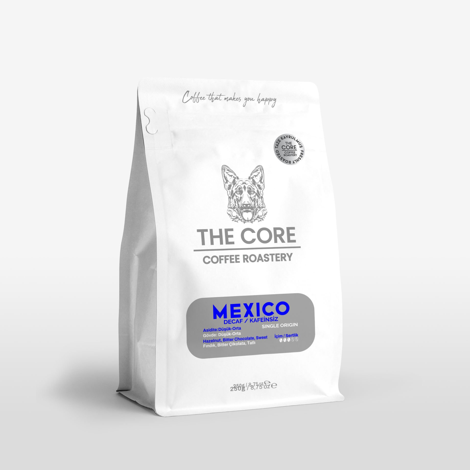 The Core Mexico Decaf Filtre Çekirdek Kahve 250 gr