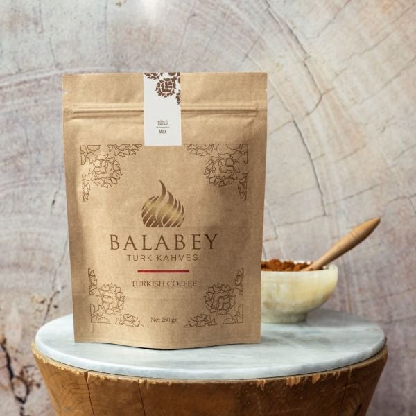 Balabey Sütlü Türk Kahvesi Kraft Paket 250g