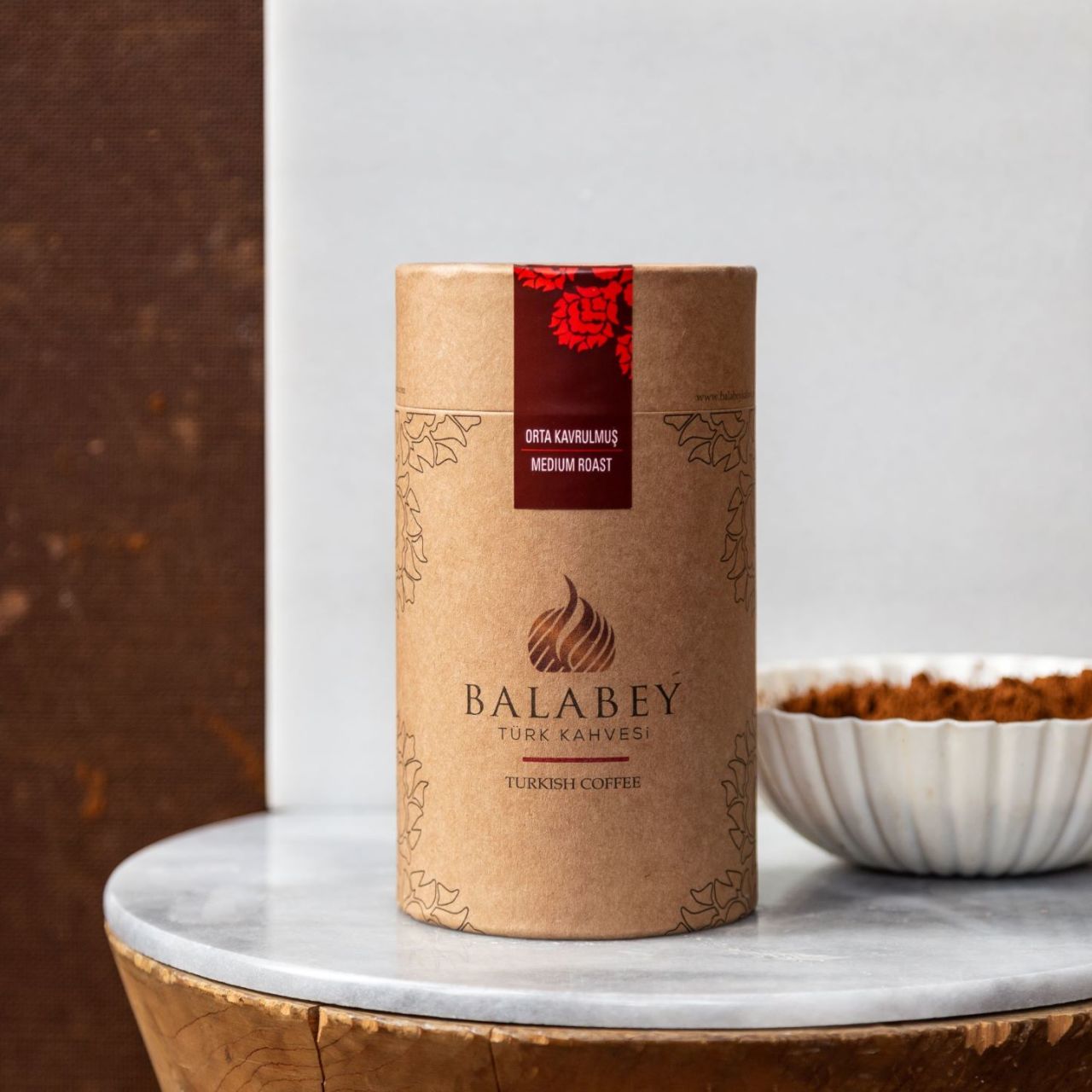 Balabey Orta Kavrulmuş Türk Kahvesi Kraft Kutu 250g