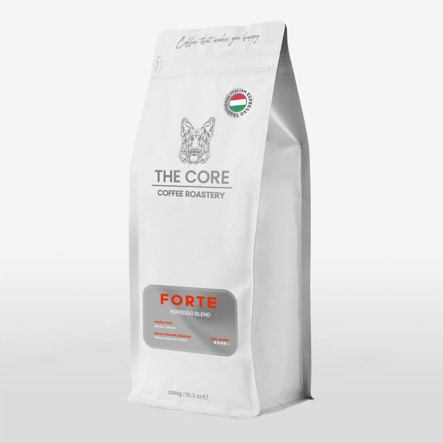The Core Forte Özel Harman Espresso Çekirdek Kahve 1000 gr - Espresso
