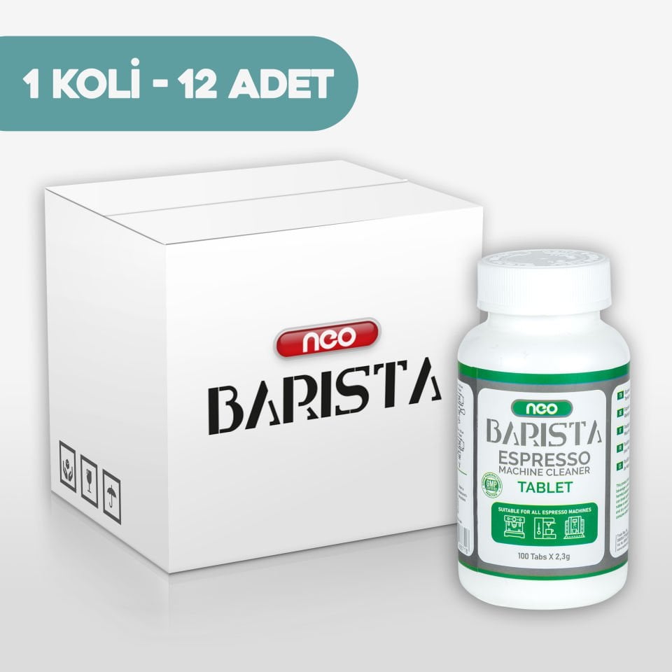 Neo Barista Espresso Makinesi Tablet Temizleyici 2,3 gr X 12 Adet